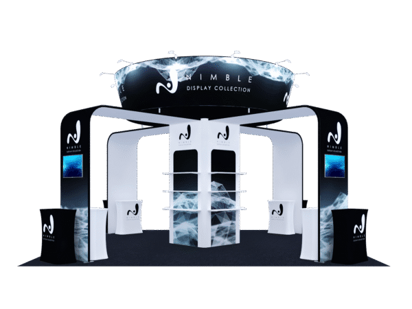20x20 Tension Fabric Exhibit Booth (Self-Build) AENIM601 - Image 2