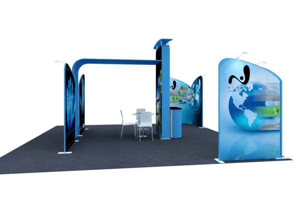 20x20 Tension Fabric Trade Show Booth (Self-Build) AENIM37 - Image 4