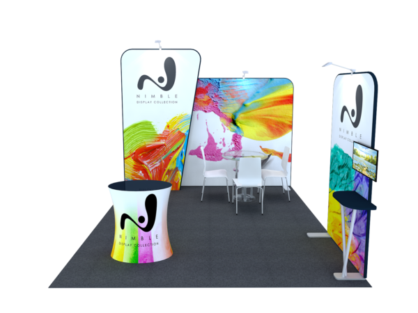 10x10 Tension Fabric Exhibit Booth (Self-Build) AENIM14 - Image 4