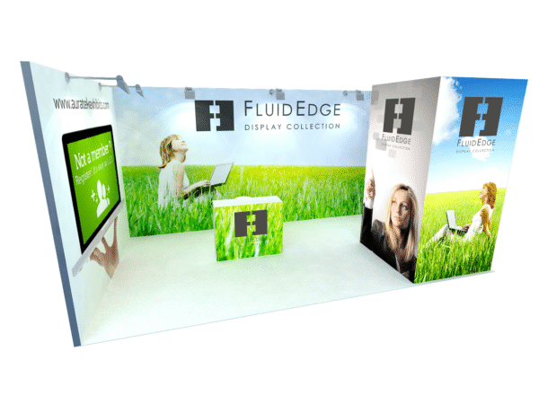 10x20 Modular Exhibit Booth AEFE56 - Image 3