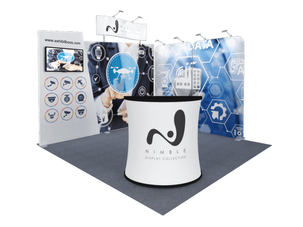 10x10 Tension Fabric Exhibit Booth (Self-Build) AENIM61 - Image 2