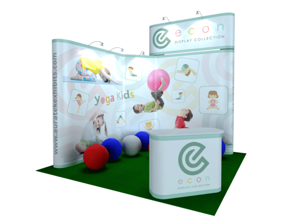 10x10 Pop-Up Exhibit Booth (Self-Build) AEECO40