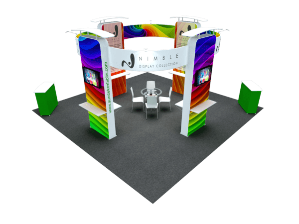 20x20 Tension Fabric Exhibit Booth (Self-Build) AENIM17 - Image 4