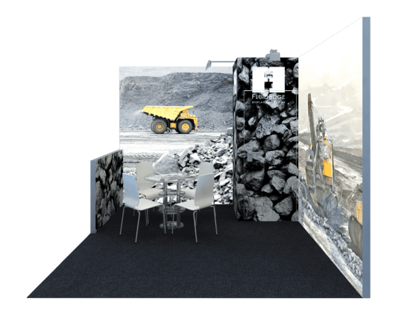 10x10 Modular Exhibit Booth AEFE45 - Image 3