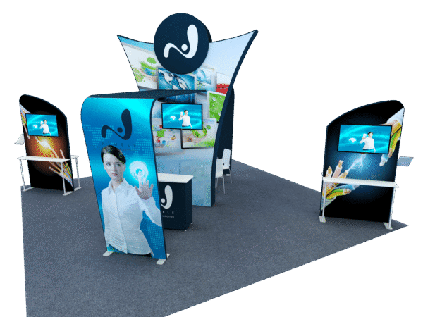 20x20 Tension Fabric Exhibit Booth (Self-Build) AENIM25 - Image 4