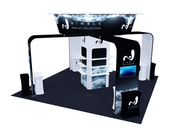 20x20 Tension Fabric Exhibit Booth (Self-Build) AENIM601 - Image 4