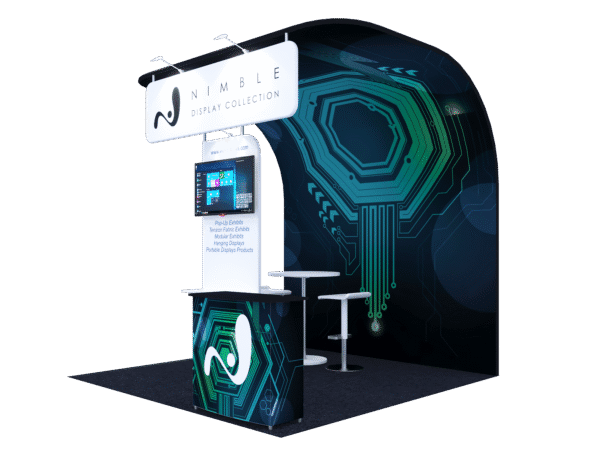 10x10 Tension Fabric Exhibit Booth (Self-Build) AENIM101 - Image 3