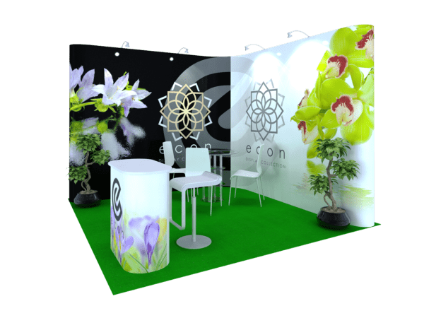 10x10 Pop-Up Exhibit Booth (Self-Build) AEECO41