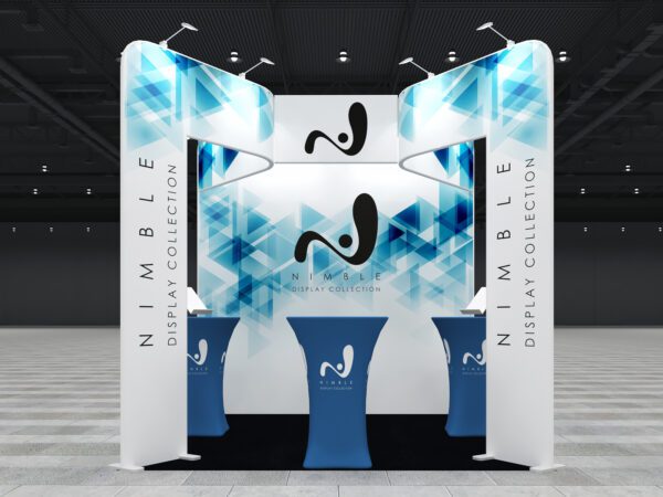 10X10 Tension Fabric Exhibit Booth (Self-Build) AENIM351