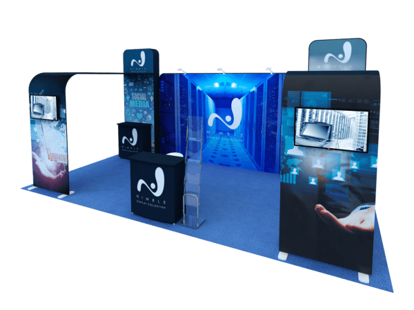 10x20 Tension Fabric Trade Show Booth (Self-Build) AENIM29 - Image 2