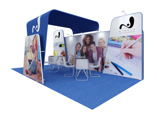 10x20 Tension Fabric Exhibit Booth (Self-Build) AENIM71