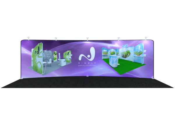 20-Foot Tension Fabric Trade Show Backwall (Self-Build) AENIM53 - Image 2