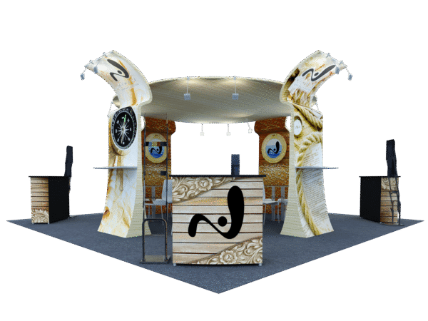 20x20 Tension Fabric Exhibit Booth (Self-Build) AENIM26