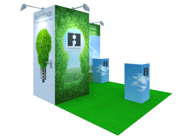 10x10 Modular Exhibit Booth AEFE47 - Image 4