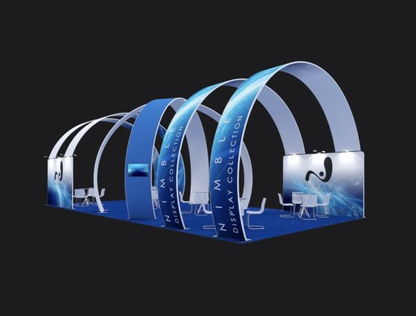 20X40 Tension Fabric Exhibit Booth (Self Build) AENIM315 - Image 4