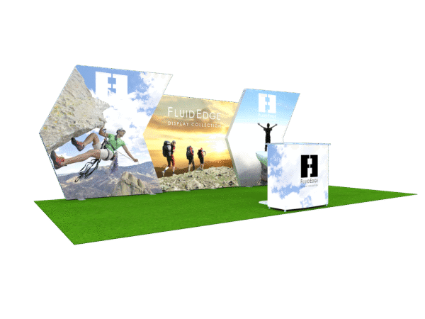 10x20 Modular Exhibit Booth AEFE58 - Image 2