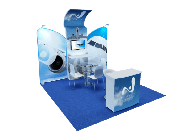 10x10 Tension Fabric Exhibit Booth (Self-Build) AENIM5 - Image 3