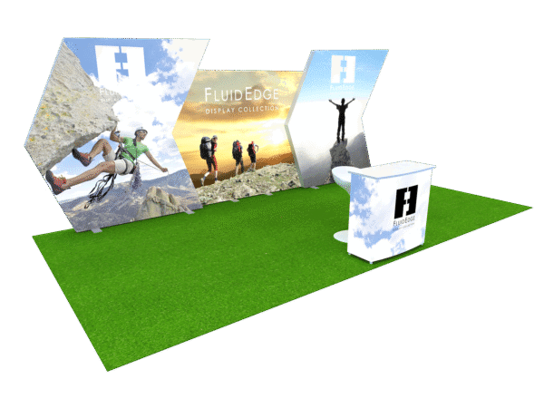 10x20 Modular Exhibit Booth AEFE58 - Image 3