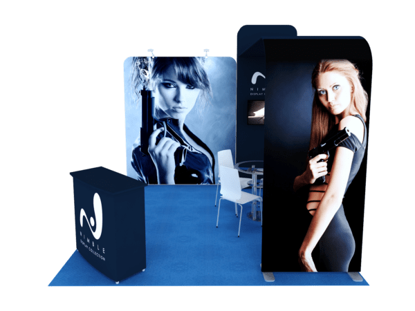 10x10 Tension Fabric Exhibit Booth (Self-Build) AENIM12 - Image 5