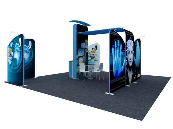 20x20 Tension Fabric Trade Show Booth (Self-Build) AENIM37 - Image 3