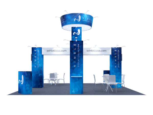 20x20 Tension Fabric Exhibit Booth (Self-Build) AENIM602 - Image 3