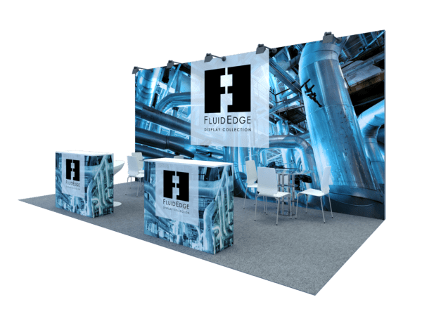 10x20 Modular Exhibit Booth AEFE53 - Image 2