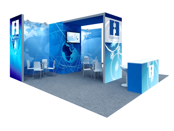 20x20 Modular Exhibit Booth AEFE48