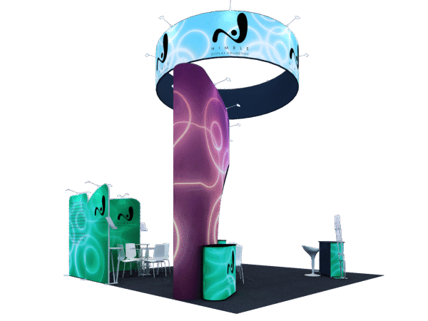 20x20 Tension Fabric Exhibit Booth (Self-Build) AENIM24 - Image 8