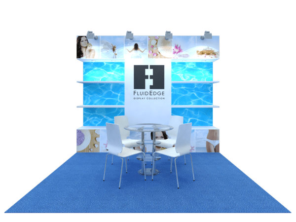 10x10 Modular Exhibit Booth AEFE46 - Image 2