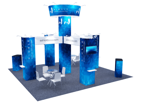 20x20 Tension Fabric Exhibit Booth (Self-Build) AENIM602 - Image 8