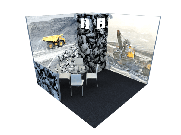 10x10 Modular Exhibit Booth AEFE45 - Image 6