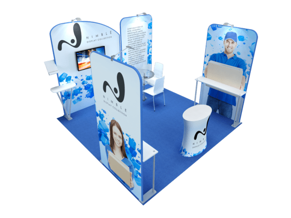 10x10 Tension Fabric Exhibit Booth (Self-Build) AENIM30 - Image 6
