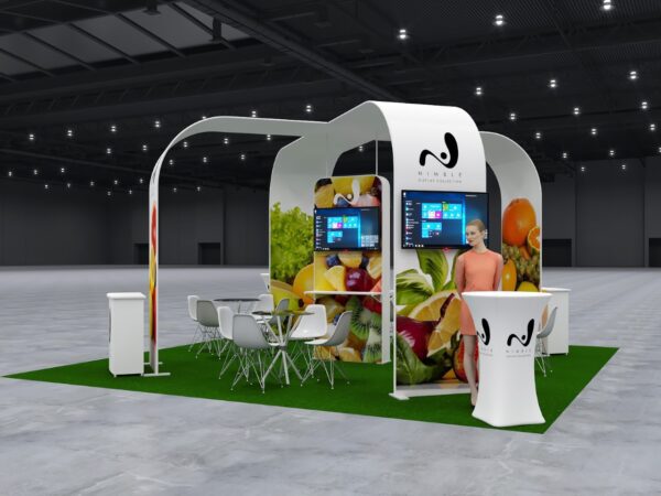 20x20 Tension Fabric Exhibit Booth (Self-Build) AENIM851 - Image 4