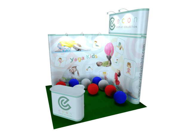 10x10 Pop-Up Exhibit Booth (Self-Build) AEECO40 - Image 3