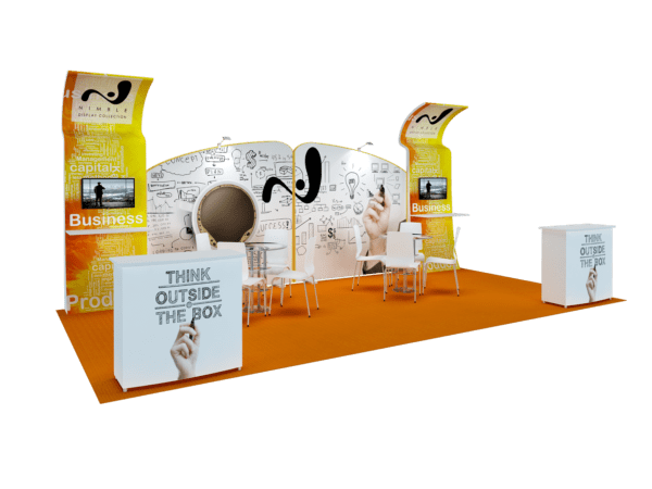 10x20 Tension Fabric Trade Show Booth (Self-Build) AENIM3 - Image 2
