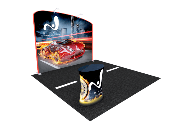 10X10 Tension Fabric Trade Show Booth (Self-Build) AENIM102 - Image 3