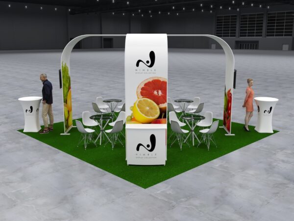 20x20 Tension Fabric Exhibit Booth (Self-Build) AENIM851 - Image 2