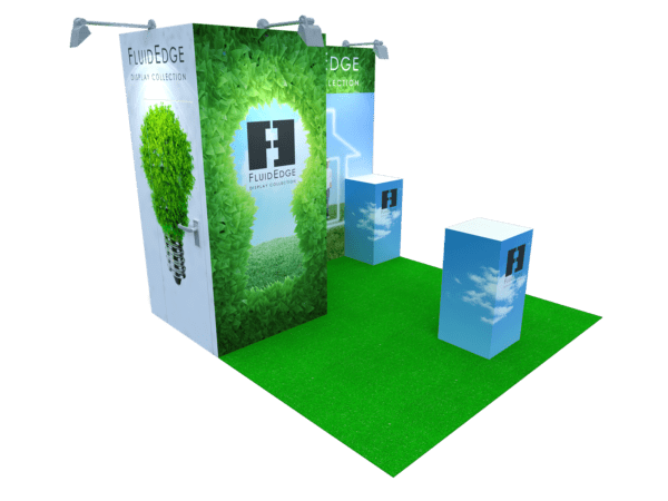 10x10 Modular Exhibit Booth AEFE47 - Image 2