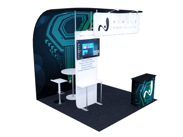 10x10 Tension Fabric Exhibit Booth (Self-Build) AENIM101 - Image 5