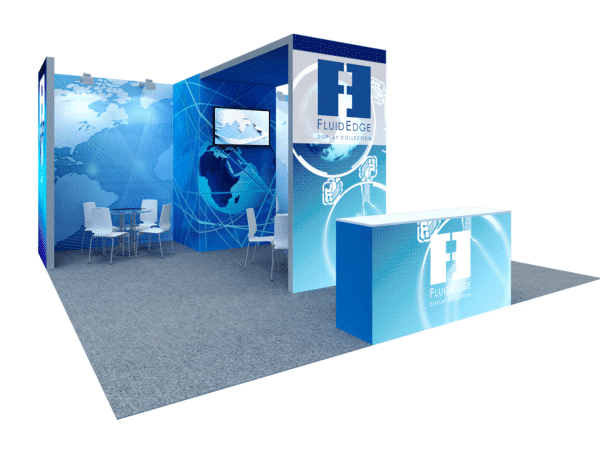 20x20 Modular Exhibit Booth AEFE48 - Image 2