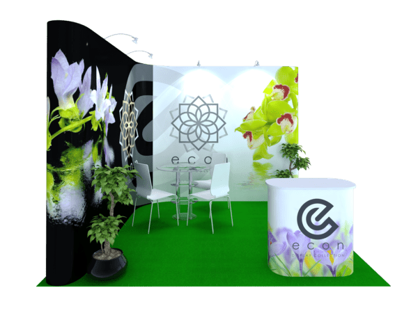 10x10 Pop-Up Exhibit Booth (Self-Build) AEECO41 - Image 2