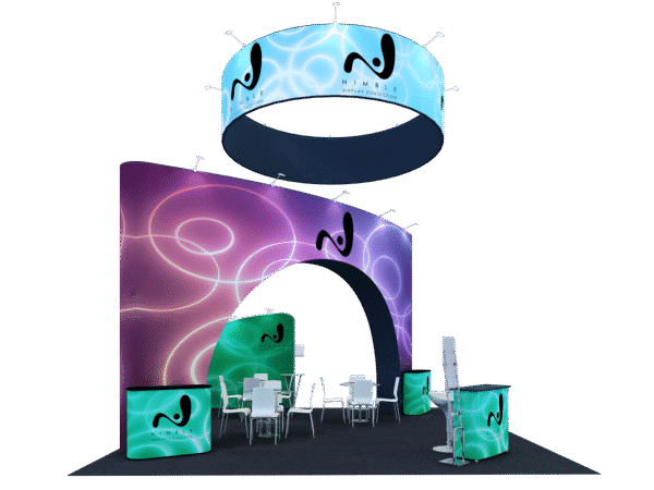 20x20 Tension Fabric Exhibit Booth (Self-Build) AENIM24 - Image 2