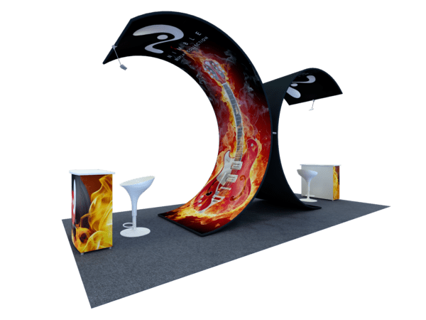 10x20 Tension Fabric Exhibit Booth (Self-Build) AENIM46