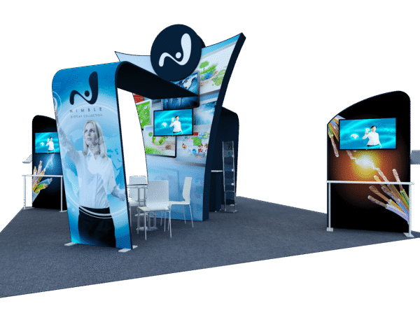 20x20 Tension Fabric Exhibit Booth (Self-Build) AENIM25 - Image 3