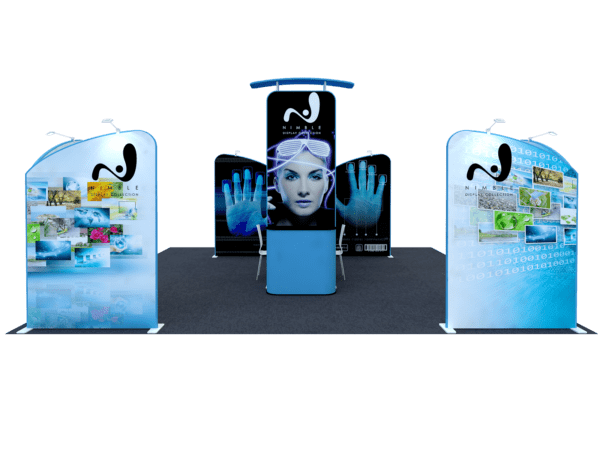 20x20 Tension Fabric Trade Show Booth (Self-Build) AENIM37