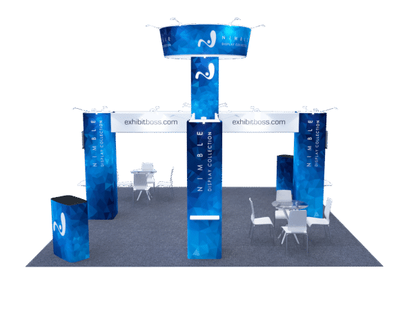20x20 Tension Fabric Exhibit Booth (Self-Build) AENIM602 - Image 7