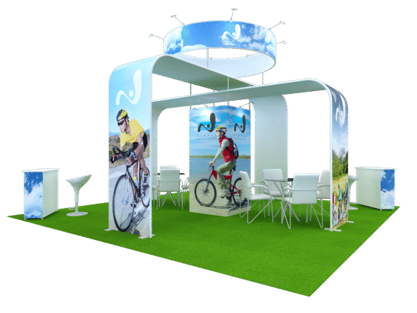 20x20 Tension Fabric Exhibit Booth (Self-Build) AENIM62 - Image 2