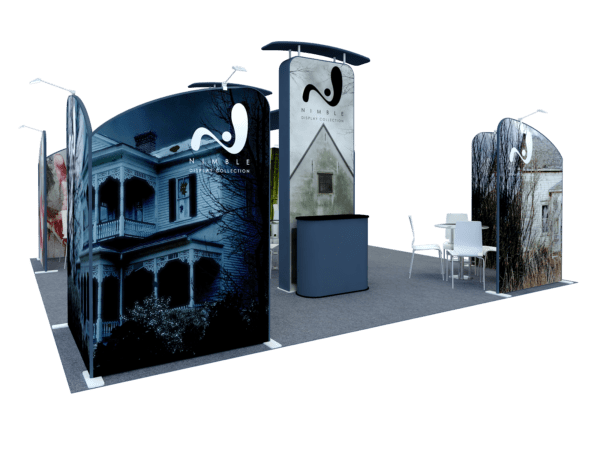 20x20 Tension Fabric Trade Show Booth (Self-Build) AENIM38 - Image 4