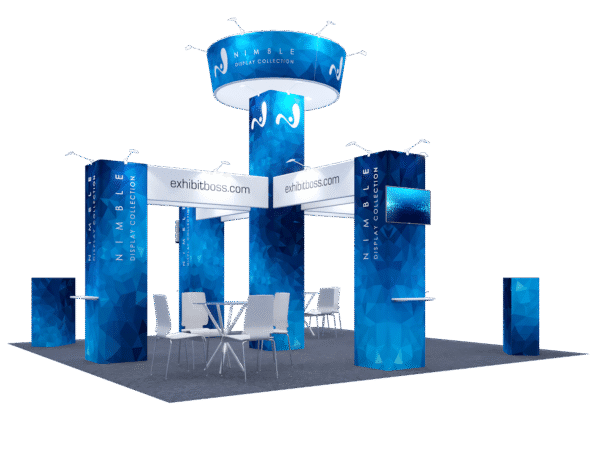 20x20 Tension Fabric Exhibit Booth (Self-Build) AENIM602 - Image 4