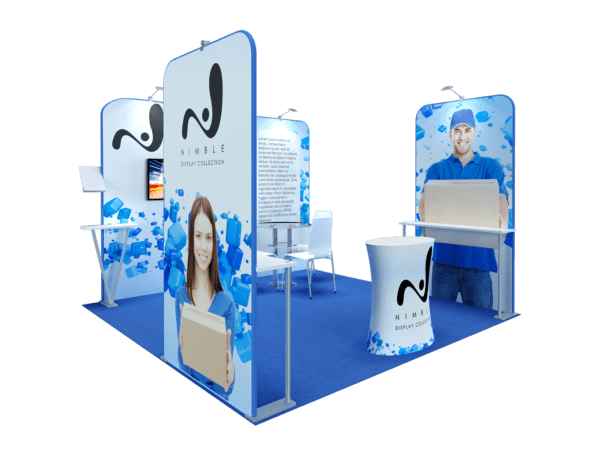 10x10 Tension Fabric Exhibit Booth (Self-Build) AENIM30 - Image 3